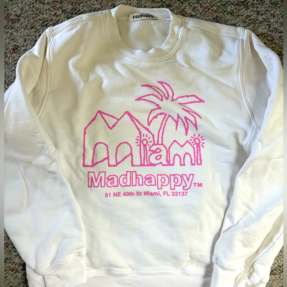 MadHappy Miami Exclusive Crewneck